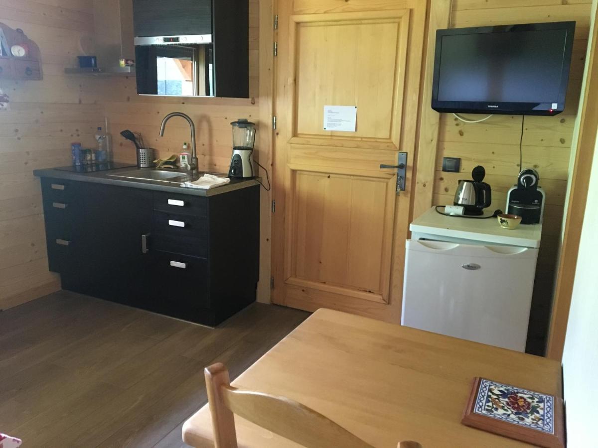 Studio 1 Piece Situe Dans Un Chalet Beaufort  Exterior foto